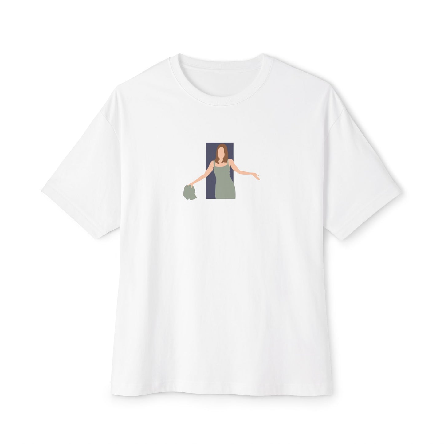 "The one with Rachel going commando", UNISEX White F.R.I.E.N.D.S title t-shirt, 100% soft cotton